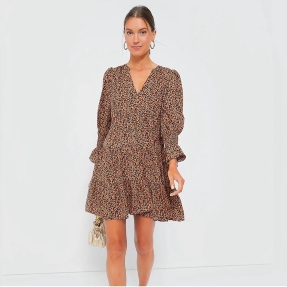 Tuckernuck Pomander Place Kenzo Dress in Leopard, size Large